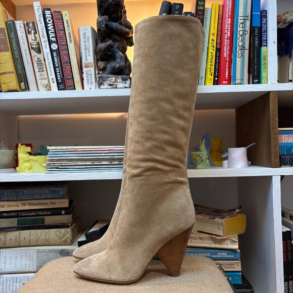 Michael Kors collection Belinda Runway Knee-High Boots 36 NEW - Picture 1 of 7